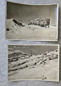 2 Black & White Postcards Arosa Switzerland Mountain Landscape Vintage Image - Picture 1 of 4