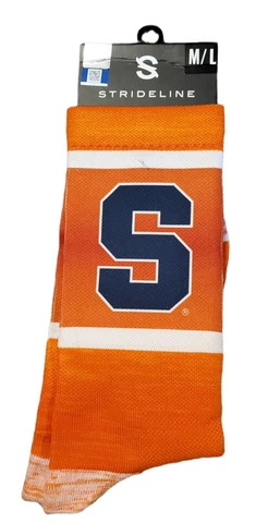 NCAA University Syracuse Orange Strideline Crew Socks Cover