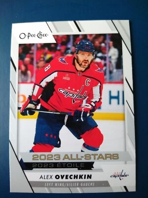 2023-24 O-Pee-Chee OPC All-Stars Alex Ovechkin #503 Washington Capitals  - Image 1 of 2