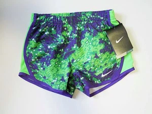 Nike Little Girls Tempo Dri Fit Shorts Spring Leaf Sz 4 - NWT - Picture 1 of 1