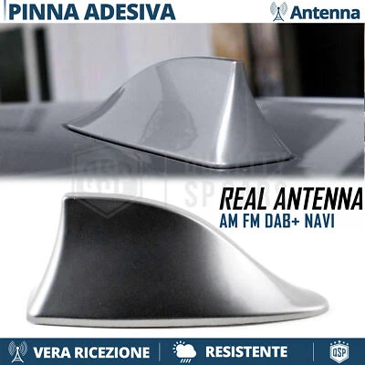 Antenna PINNA DI SQUALO Grigia PER Alfa Romeo 159 Ricezione RADIO AM-FM-DAB+ - Immagine 1 di 4