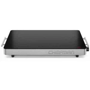 Chefman XL Glass Top Warming Tray Family Size Adjustable Temperature 400W - Picture 1 of 7