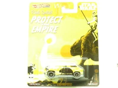 Hot Wheels Star Wars Super Furgone Stormtrooper Lungo Carta 1 64 Scala Sigillato - Immagine 1 di 2