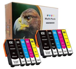 10 Patronen passend für Epson XP-530 XP-540 XP-630 XP-635 XP-640  33 33-XL - Bild 1 von 1