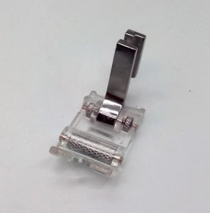 ROLLER Presser FOOT* Singer SLANT* Feed FINICKY FABRICS - Picture 1 of 3