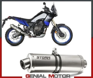 Scarico Storm By Mivv Oval Acciaio Inox Per Yamaha Tenere 700 2019 > 2024 - Bild 1 von 2