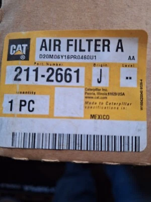 Caterpillar, (CAT) Cabin cat air filter- Part # 211-2661 - Image 1 of 4