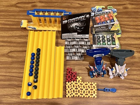 B-Daman Crossfire Break Bomber Battlefield Set Hasbro Near Complete with Extras Cover