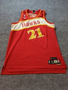 Vintage 100% Authentic Dominique Wilkins 21 Reebok Soul Hawks Jersey Size XL  - Picture 1 of 12