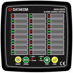 DATAKOM DKM-0224 Alarmsprecher, 24 Kanäle, DC Versorgung - Bild 1 von 2