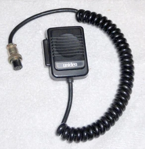 Genuine Uniden High Impedance 1000 Ohm Electret CB 4-Pin Microphone - Picture 1 of 3
