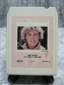 Vintage Anne Murray Lets Keep It That Way 8 Track Tape 1978 - Picture 1 of 2