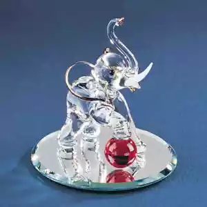 Glasbaron Elefant mit Kugel S2 176 - Bild 1 von 1