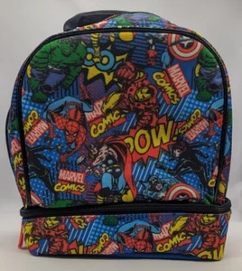 Marvel Avengers Kid's Dual Compartment Insulated Lunch Bag - Picture 1 of 7