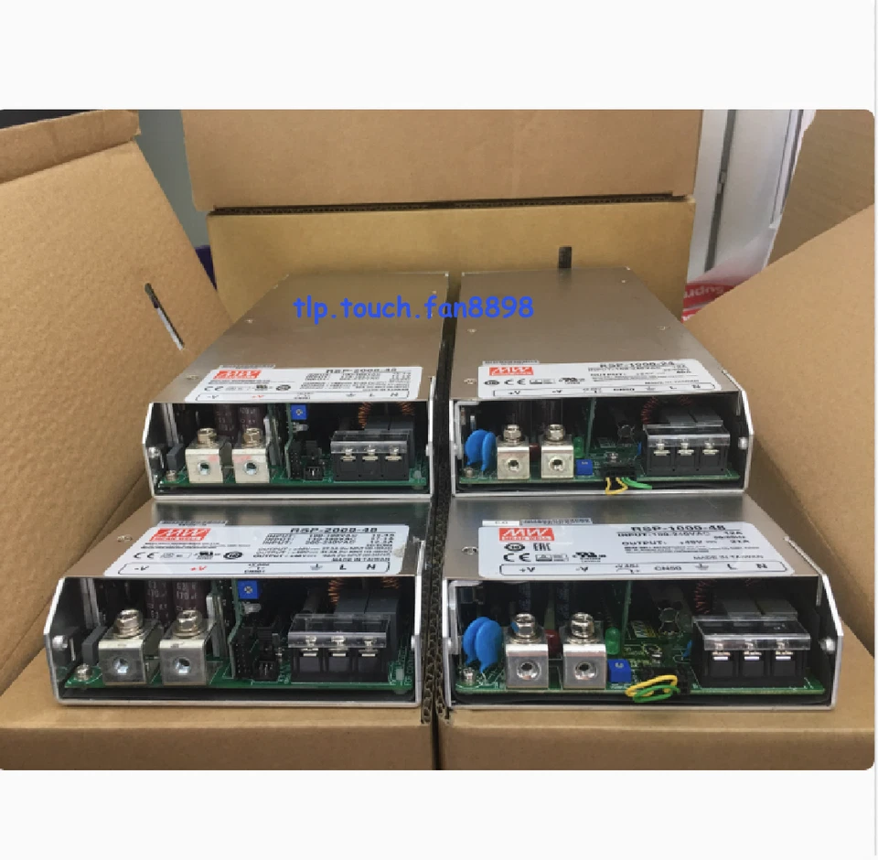 Cantidad1 nueva fuente de alimentación conmutada regulada salida AC/DC RSP-2000-48 Mean Well*tlp Foto 1 de 1
