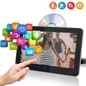 Pyle Car Headrest Mount DVD Monitor - 9.4 Inch Vehicle DVD Video Player ,USB TF - Picture 1 of 1