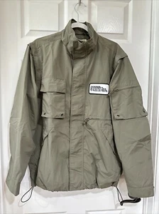 Field & Stream Men's Medium Zip Up Work Jacket Khaki Olive - Prime inc. - Picture 1 of 12