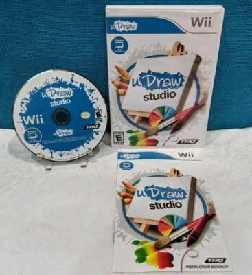 uDraw: Studio (Nintendo Wii, 2010) with Manual - Tested & Working - Image 1 of 3