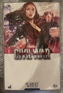 Figura 1/6 Bruja Escarlata Capitán América Guerra Civil Hot Toys MMS370 - Imagen 1 de 6