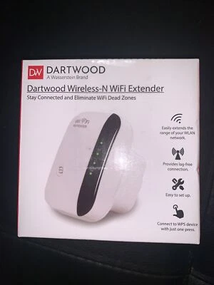 Wifi Range Extender Booster 300Mbps Wireless Router Signal Repeater Amplifier O - Image 1 of 2