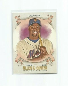 CARLOS DELGADO (New York Mets) 2021 TOPPS ALLEN & GINTER SP HI-NUMBER CARD #333 - Picture 1 of 1