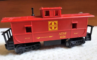 K Line O27 Scale Model Trains Train Santa Fe ATSF 6126 Red Caboose  NO Light - Image 1 of 4