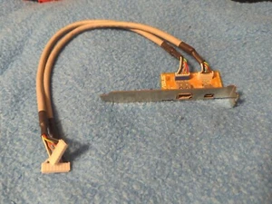 ASUS SPDIF Firewire400 IEEE 1394 Modul Slotblende Adapter für Motherboard - Bild 1 von 5