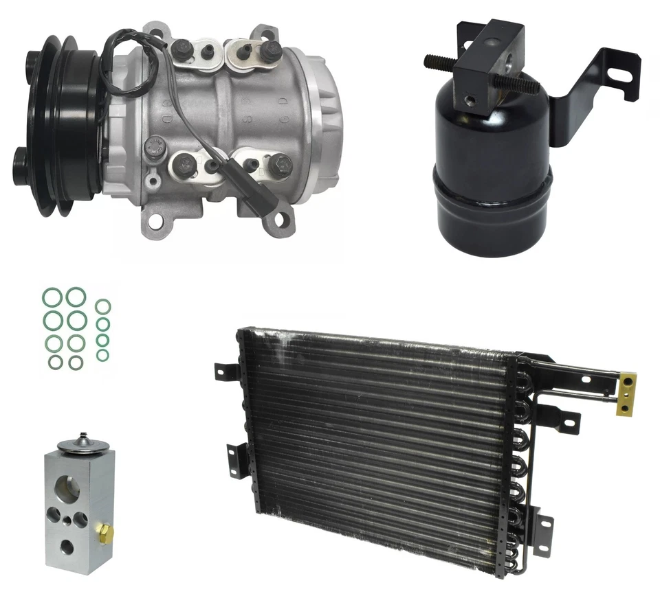 RYC Reman AC Compressor Kit With Condenser EG100 Fits Dodge Dakota 2.5L 1990 - Image 1 of 4
