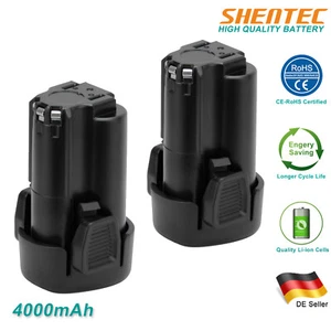 2x10.8V 4AH Li-ion Akku für Black Decker BL1110 BL1310 LB12 LBX12 EGBL108 LDX112 - Bild 1 von 11