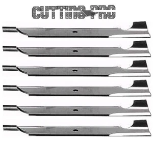 Confezione 6 Lame Hi-Lift Resistenti Sostituiscono Dixie Chopper 30227-60V per Ponte 60" - Foto 1 di 1