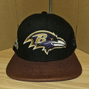 Baltimore Ravens Super Bowl XLVII New Era 59Fifty schwarz lila Snapback neu mit Etikett 47 - Bild 1 von 5
