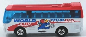 Matchbox 1986 Ikarus Coach Bus World Cup Soccer Tour Bus 1:140 Diecast Loose - Picture 1 of 5