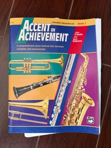 Alfred Accent on Achievement, Buch 1 Lehrerressourcen-Kit mit CD - Bild 1 von 5