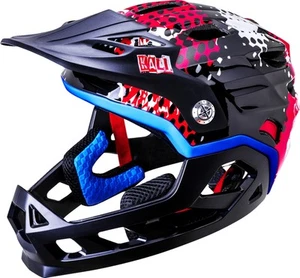 Kali Maya Punk Child MTB Mountain Bike Helmet Red - Picture 1 of 3