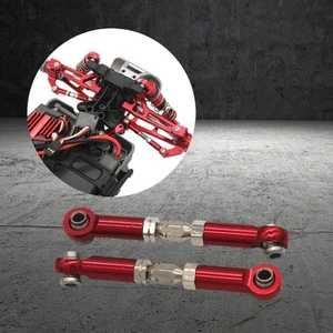 2 Pieces Steering Links Linkage Rod End RC Car Spare Part Metal RC Turnbuckles - Picture 1 of 15