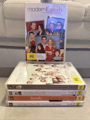 Modern Family Complete Series Seasons 1-5 (1 2 3 4 5 DVD, Region 4) - image 1 of 2