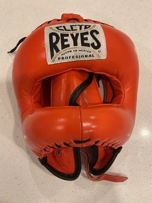 Cleto Reyes Profesional Boxeo Sparring Diseño Tradicional Tocado en Naranja!! Foto 1 de 4