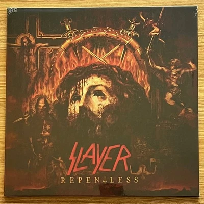 Slayer ‎– Repentless 2015 Sealed Yellow / Orange Vinyl LP Nuclear Blast Foto 1 de 3
