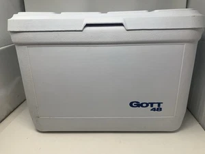Gott 48 Cooler Ice Chest 48 qt. Capacity Model 1948 White - Picture 1 of 11