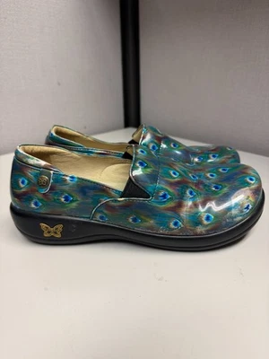 Alegria Mujer Keli Pavo Real Charol Talla 40 Usado Foto 1 de 4