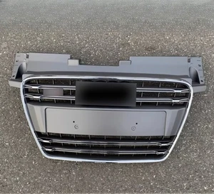 For AUDI 2008 2009 2010 -2014 TT TTS 8J Front bumper hex Grill grille gray - Picture 1 of 4
