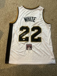 PURDUE BOILERMAKERS- STEPHANIE WHITE SIGNED AUTOGRAPH JERSEY JSA COA FEVER WNBA - Picture 1 of 6