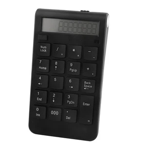 2.4G Wireless Keypad 29 Keys Number Keyboard With LCD Display NEW - Afbeelding 1 van 6