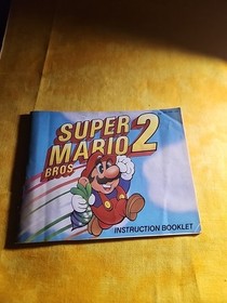 Super Mario Bros 2 (Nintendo NES, 1988) Instruction Booklet ONLY
