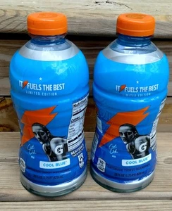UNOPENED Lot (2) Caitlin Clark Cool Blue Limited Edition Gatorade Hawkeyes Fever - Picture 1 of 9