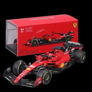 Bburago Formula 1 Ferrari SF-23 Charles Leclerc #16 with Helmet (2023) Die-Cast - Picture 1 of 8