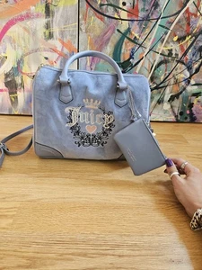 Juicy Couture - Medium Sized Blue Bowling Bag - Picture 1 of 12