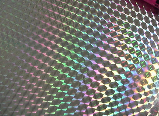 Holographic Prism Sign Vinyl 24"  x 30 ft,  Pick Any Fantasy Diffraction Color! - Image 1 of 4