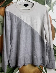 Summersalt Damen Large The Softest French Terry Pullover Colorblock Sweatshirt - Bild 1 von 6