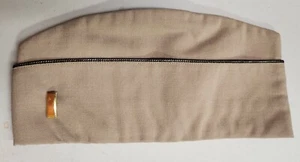 Vintage WWII era OFFICERS Piped Garrison - Overseas Cap #125 - Picture 1 of 5